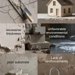 علل ترک خوردگی گچ کاری چیست ؟