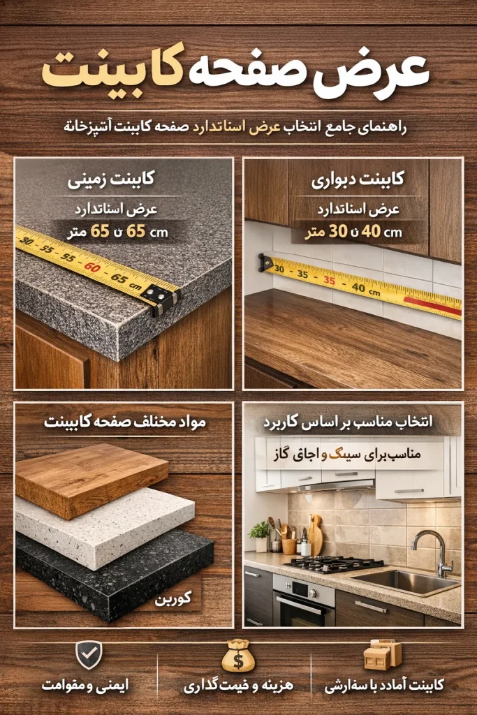 عرض صفحه کابینت